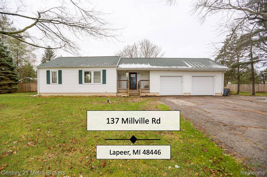137 MILLVILLE Road, Lapeer, MI 48446