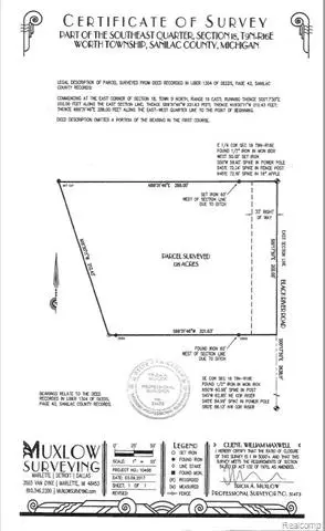 7250 BLACK RIVER Road, Worth Twp, MI 48422