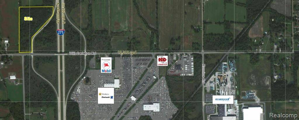 NWC I-275 & Will Carleton Road, Wayne, MI 48164