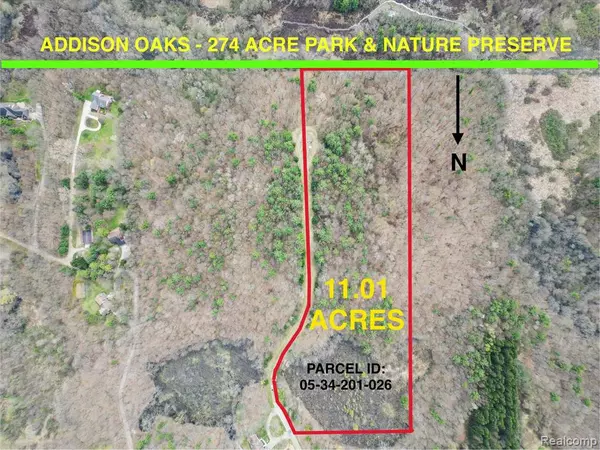 Addison Twp, MI 48367,11.01 Acres Vacant Land KNIGHTS BRIDGE Road