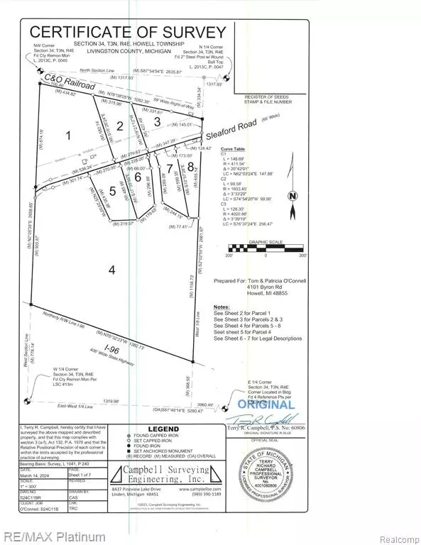 Howell Twp, MI 48843,2 Sleaford-Parcel 2-3.2 Acres Road N