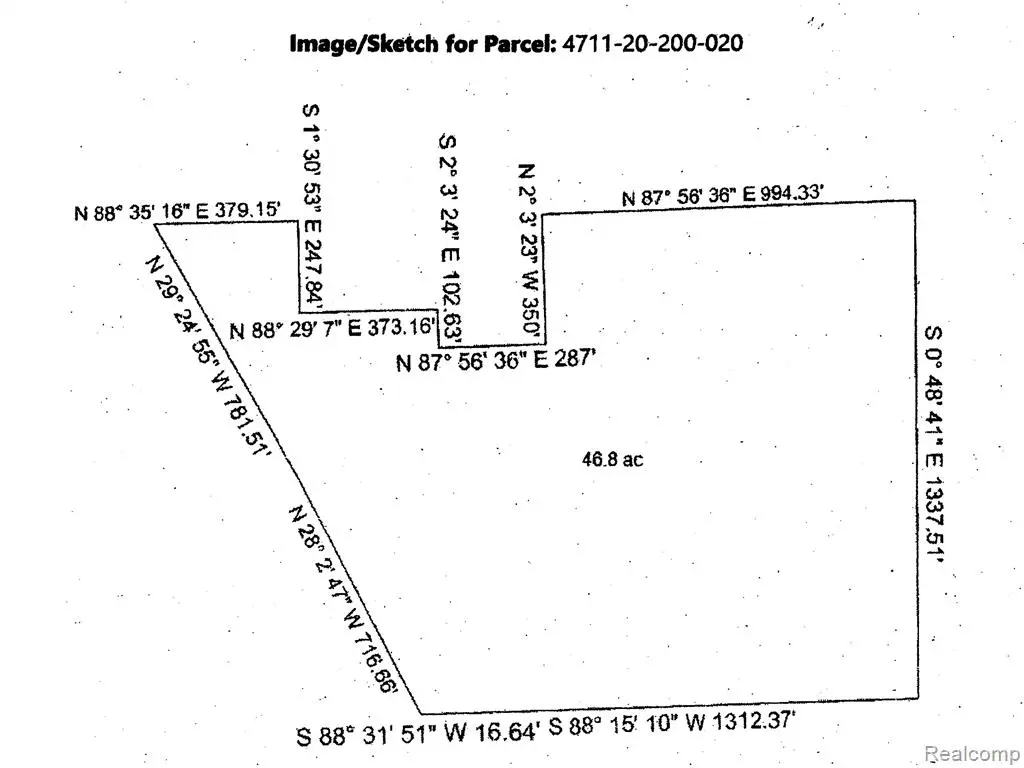 Genoa Twp, MI 48843,0000 Crooked Lake Rd.