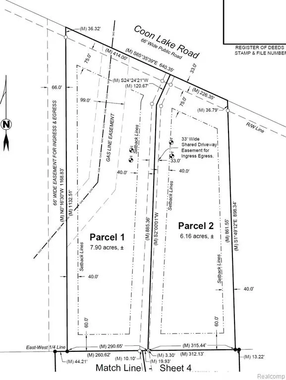 Genoa Twp, MI 48843,Parcel 2 Coon Lake Rd