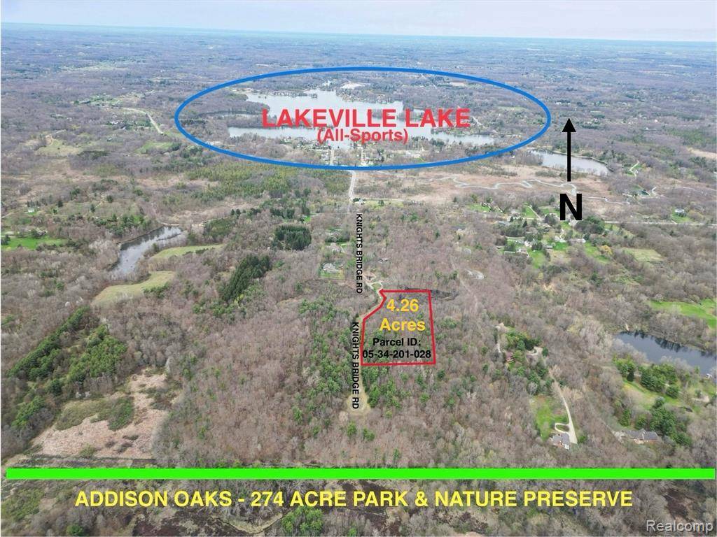 Addison Twp, MI 48367,4.23 Acres VL - KNIGHTS BRIDGE Road