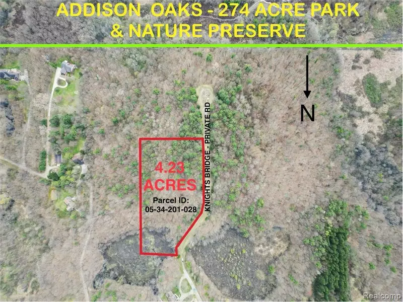 4.23 Acres VL - KNIGHTS BRIDGE Road, Addison Twp, MI 48367