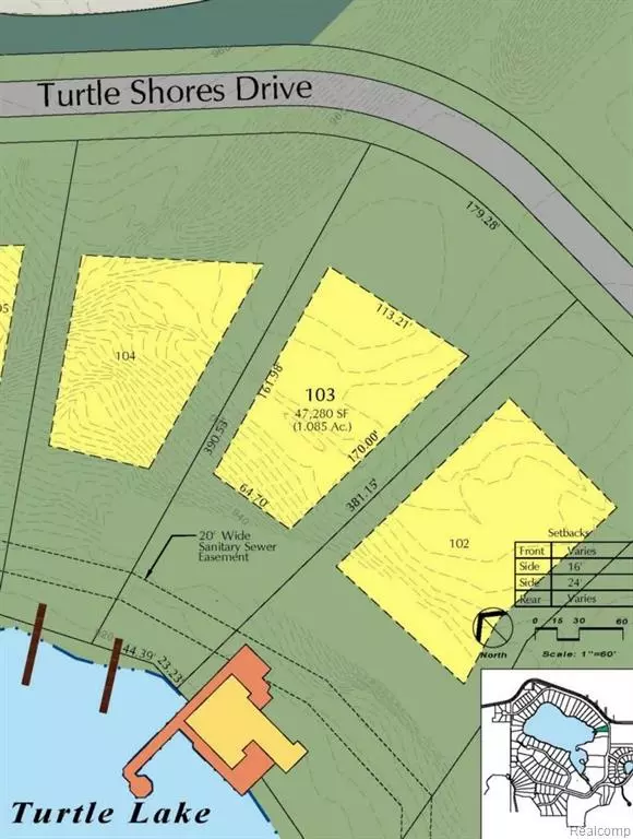 Bloomfield Twp, MI 48302,2629 TURTLE SHORES