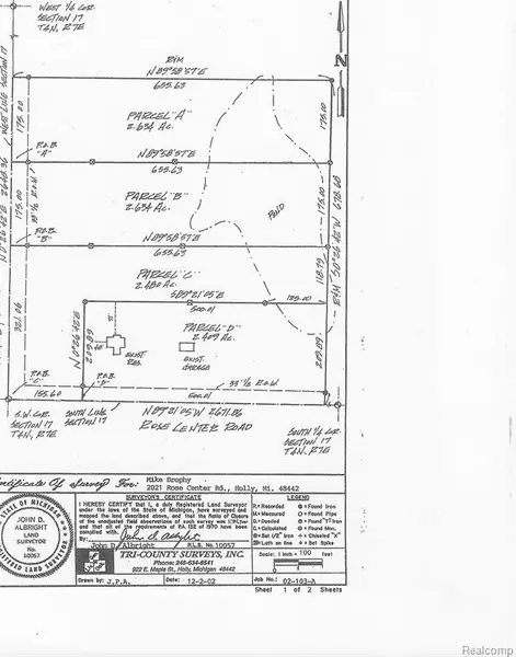 0 Hickory Ridge-C Road, Rose Twp, MI 48442