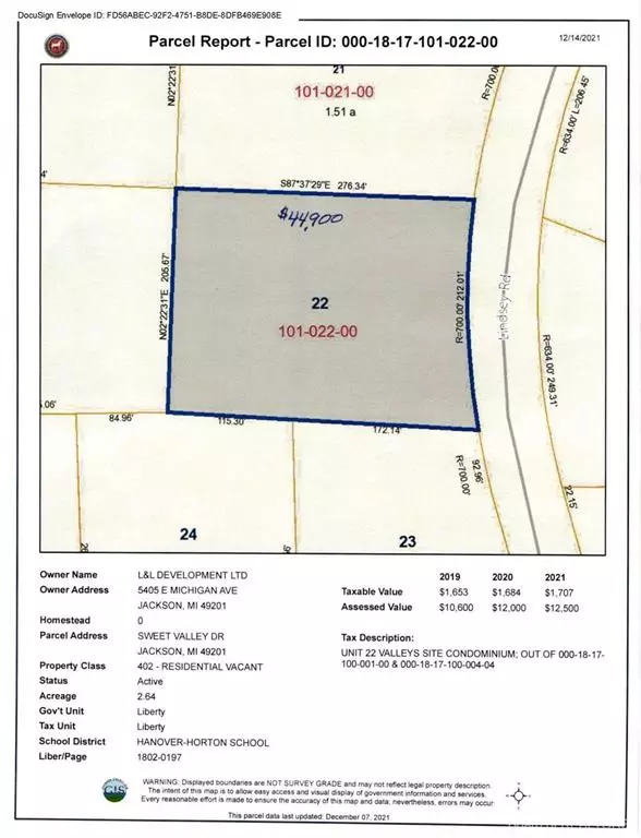 Liberty Twp-jackson, MI 49201,0 Lindsey Unit 22 Drive