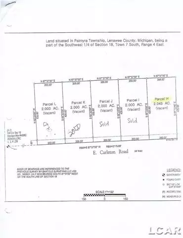 Palmyra Twp, MI 49221,3000 Blk E Carleton Rd Parcel H