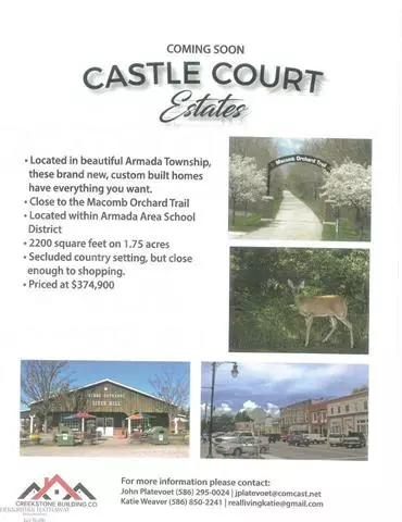 Armada Twp, MI 48005,73496 CASTLE COURT