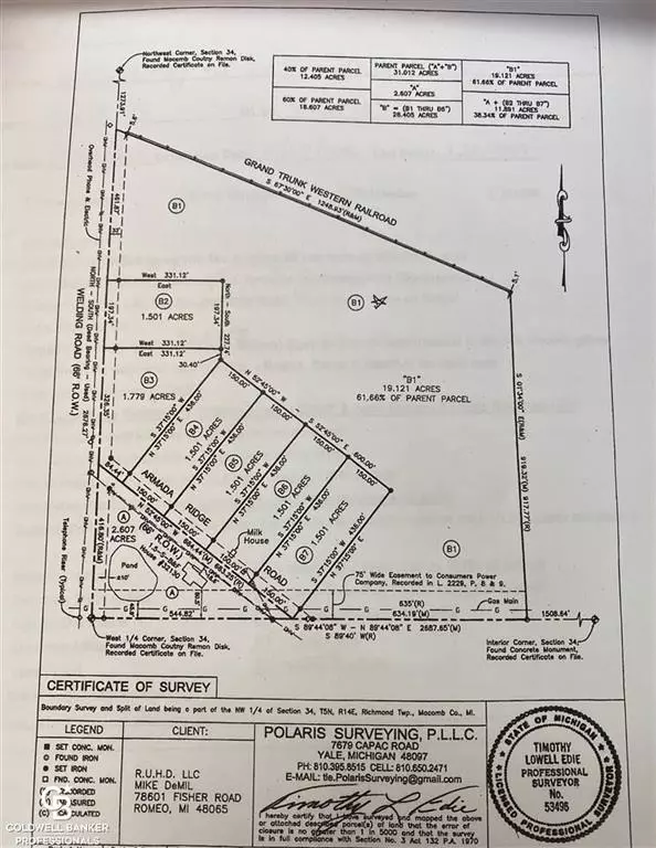 00 Armada Ridge B1 Road, Richmond Twp, MI 48062