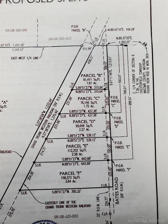 Chesterfield Twp, MI 48051,53841 Bates Road