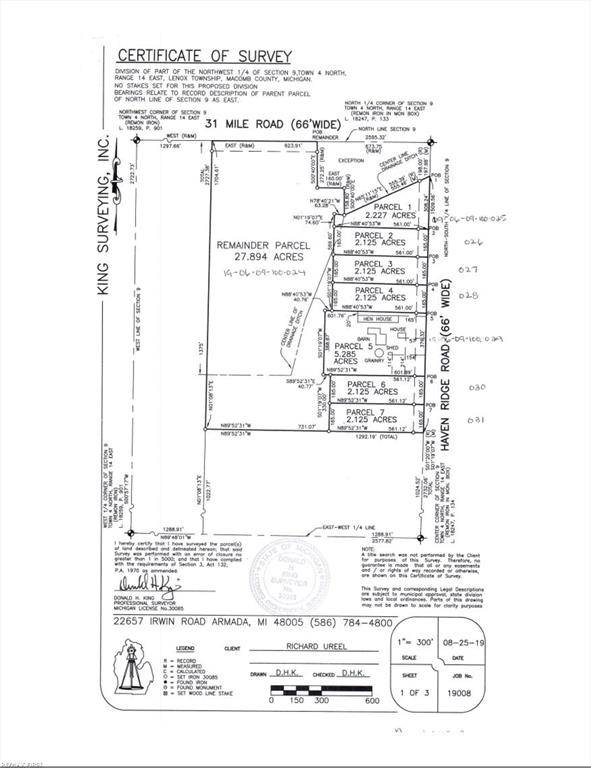 Lenox Twp, MI 48050,Parcel # 4 Haven Ridge Road