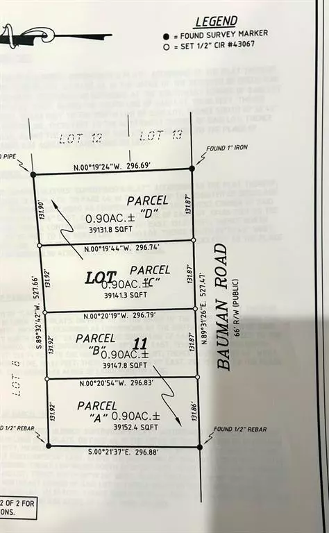 Bedford Twp, MI 49017,Bauman Rd