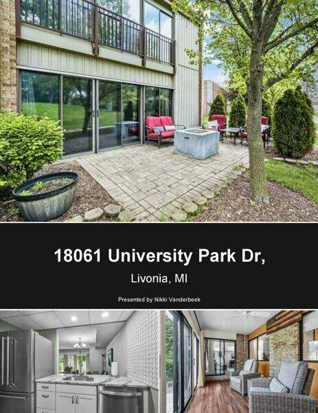 18061 University Park Drive 46, Livonia, MI 48152