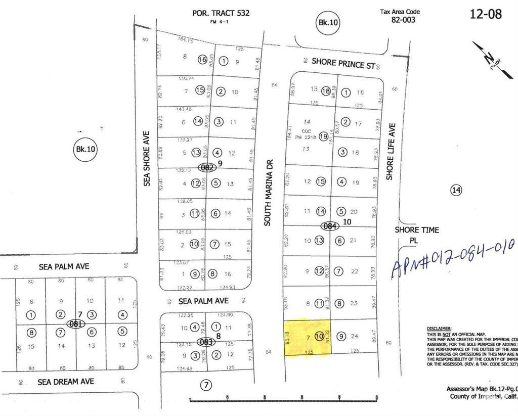 2446 Marina DR, Salton City, CA 92275