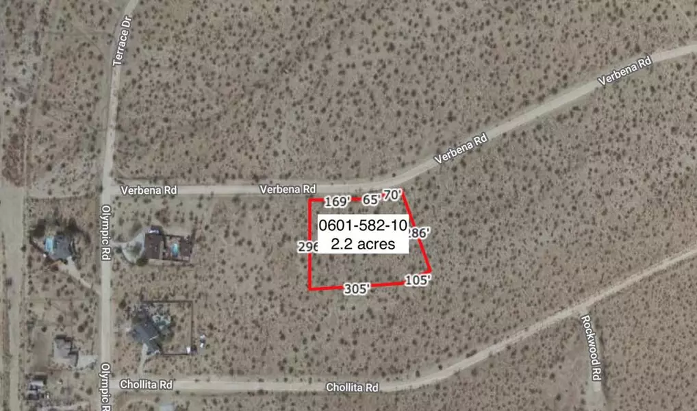 2 .3 Acres On Verbena Near Olympic RD, Joshua Tree, CA 92252