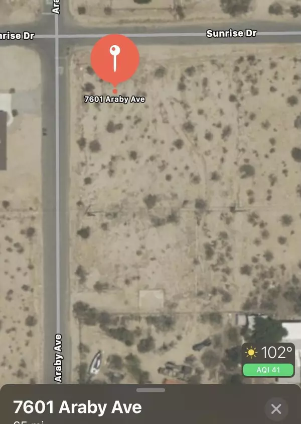 29 Palms, CA 92277,7601 Araby And Sunrise AVE