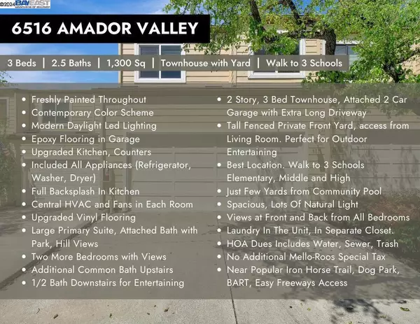 6516 Amador Valley Blvd, Dublin, CA 94568