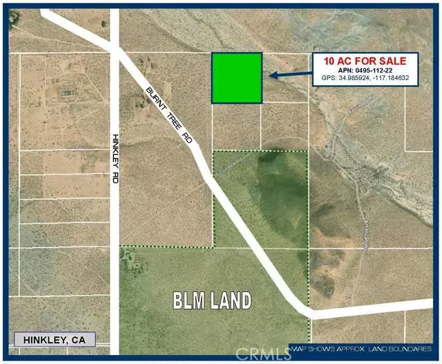 Hinkley, CA 92347,0 Burnt Tree RD