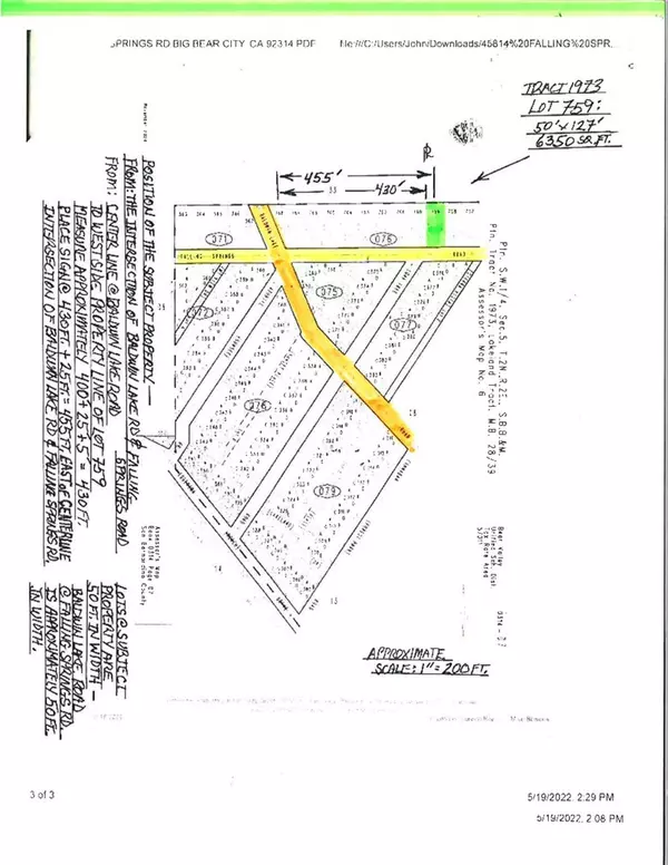 Big Bear City, CA 92314,45814 Falling Springs RD