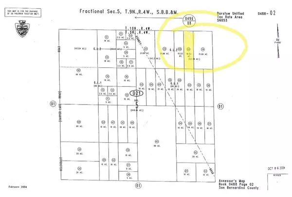 0 Off Helendale Rd #5, Kramer Junction, CA 92311