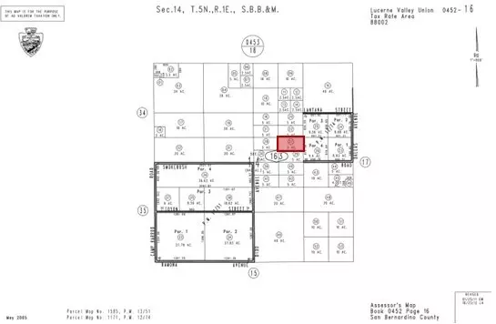 5 AC Near Jones RD, Lucerne Valley, CA 92356