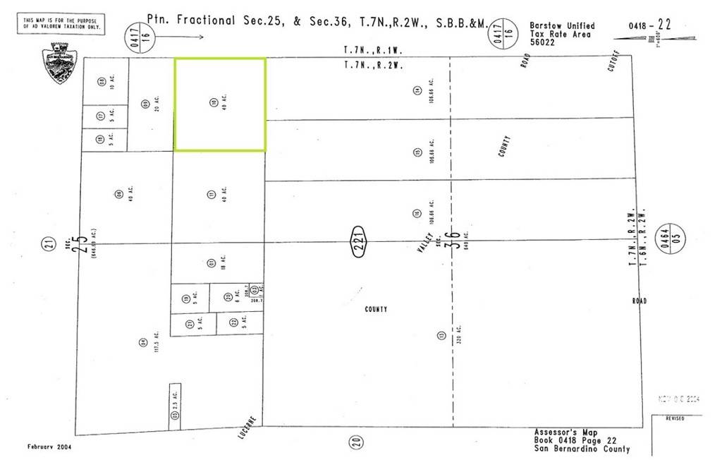 41822110 Lucerne Valley Cut, Lucerne Valley, CA 92356