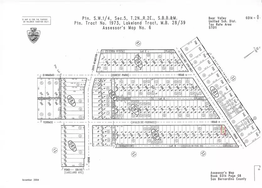 0 Terrace RD, Big Bear City, CA 92314