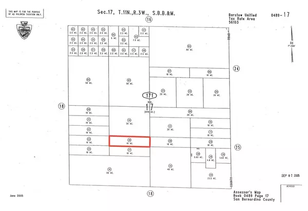 0 Near Orchard RD, Hinkley, CA 92347