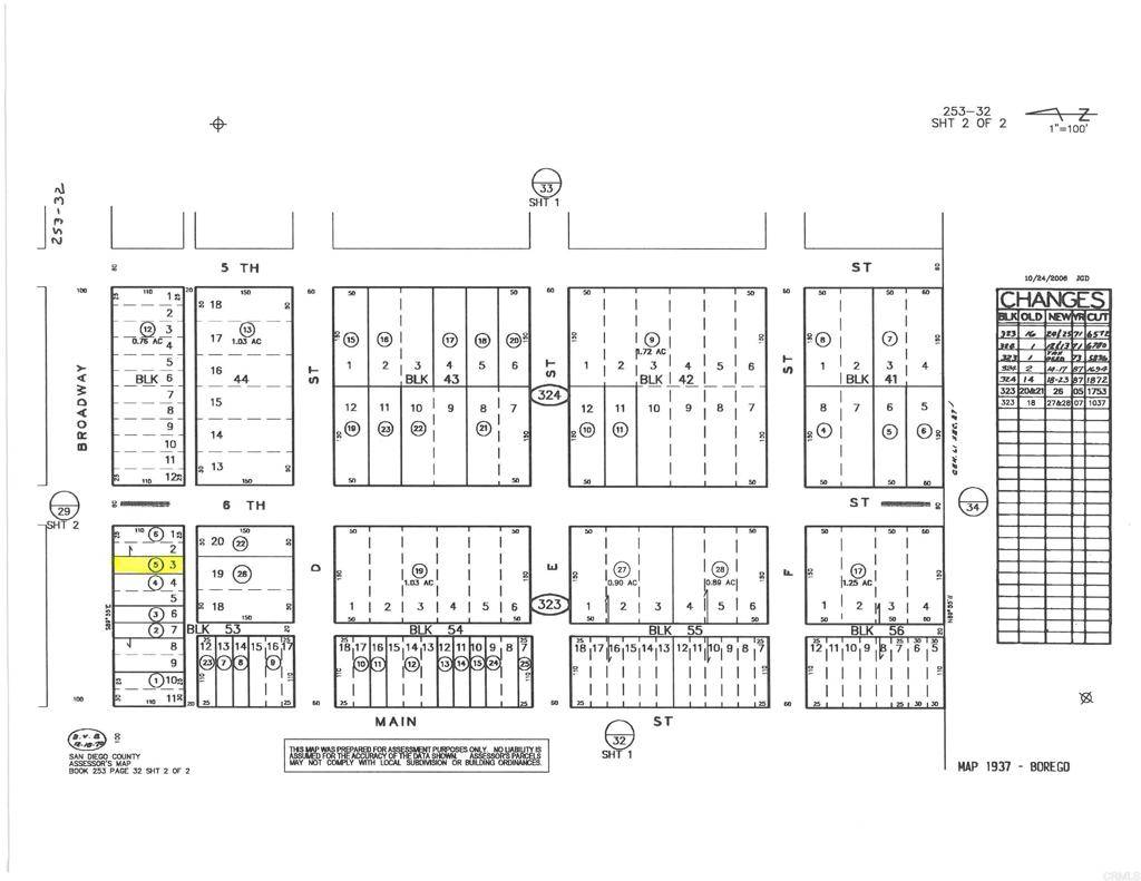 Broadway lot 3, Borrego Springs, CA 92004