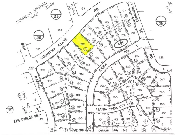 Lot 172 Country Club DR, Borrego Springs, CA 92004