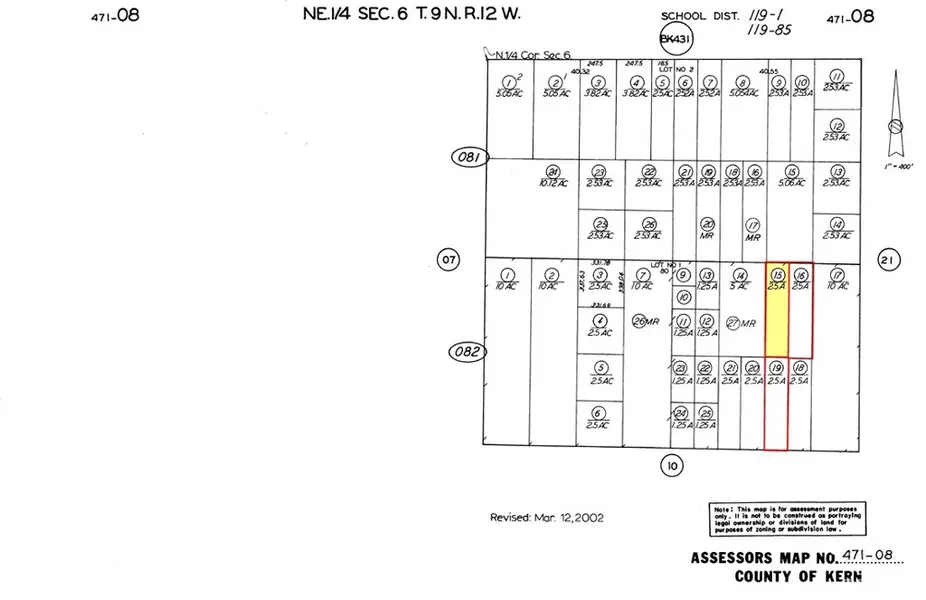 31 St. W and Beaudette AVE, Rosamond, CA 93560