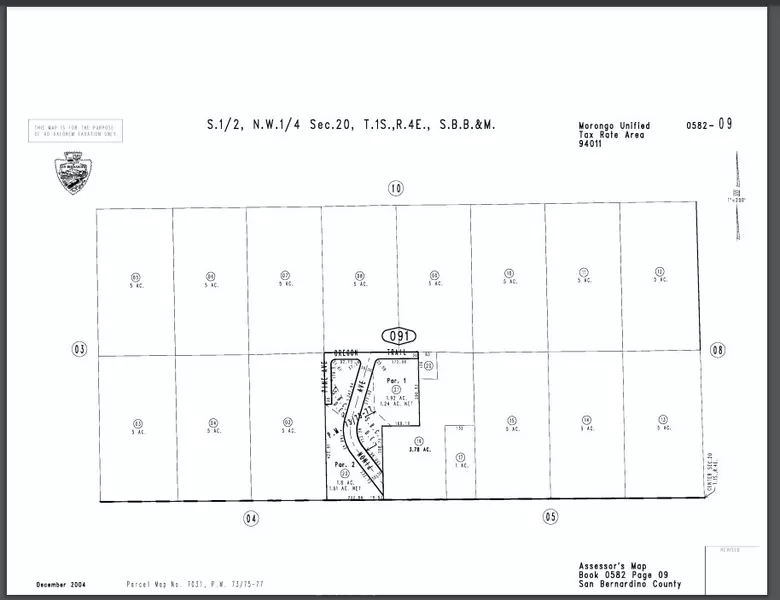 0 0, Morongo Valley, CA 92256