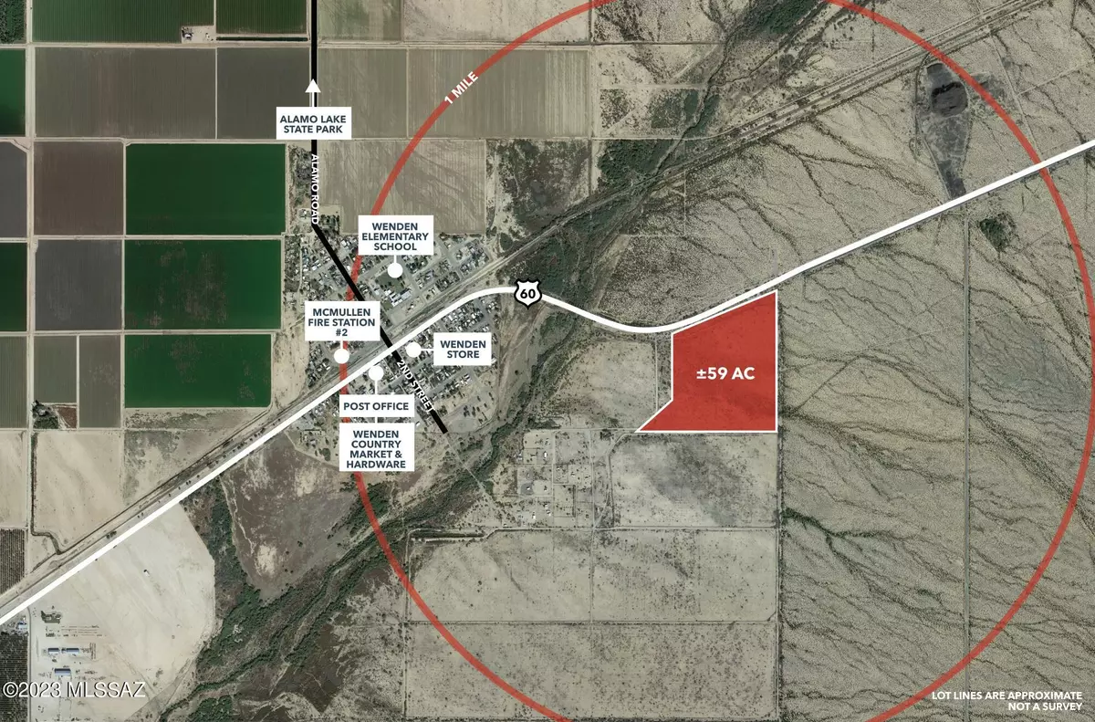 Wenden, AZ 85357,59acres US-60  #-