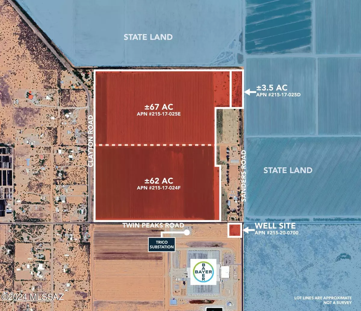 Marana, AZ 85653,+/135acres W Twin Peaks Road