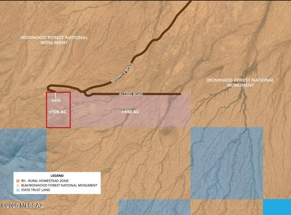 Marana, AZ 85653,105acres W Manville Road