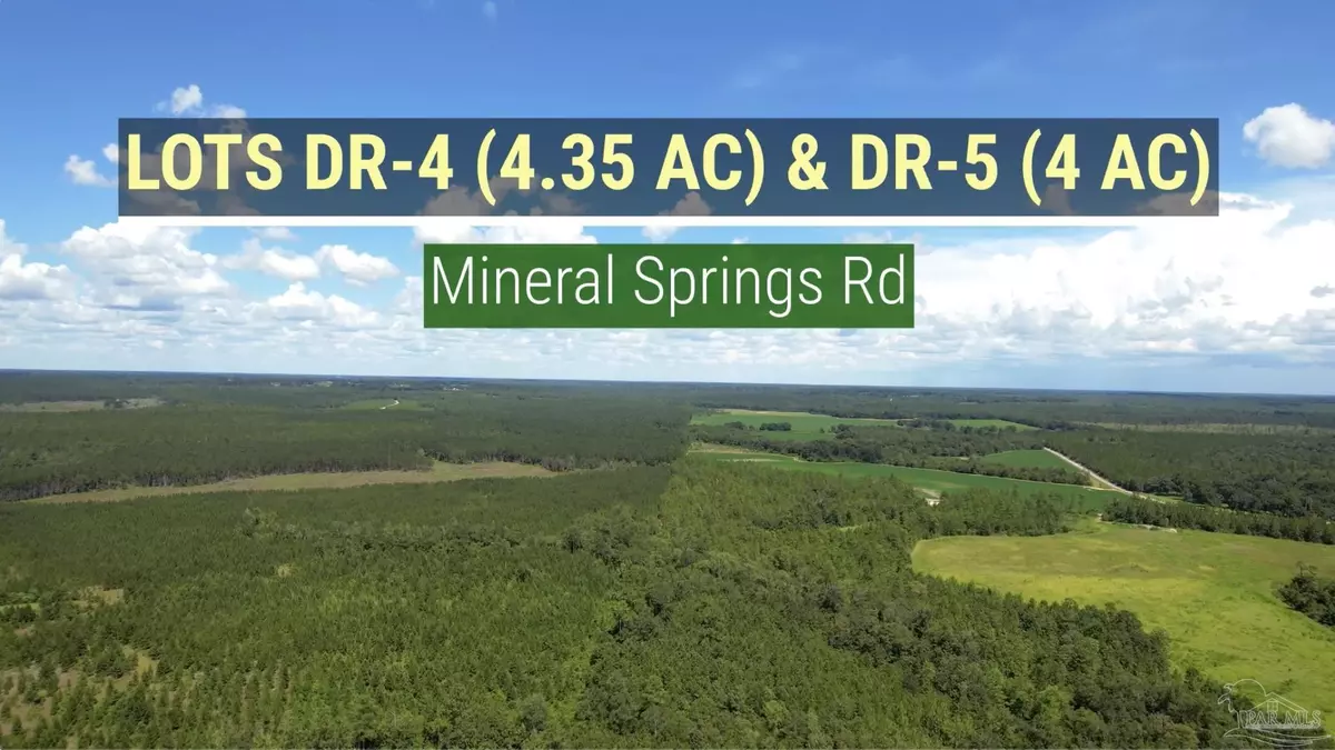 Jay, FL 32565,Lot DR-4 & DR-5 Mineral Springs Rd