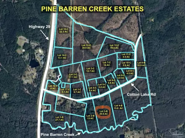 Molino, FL 32577,Lot 3-B Cotton Lake Rd