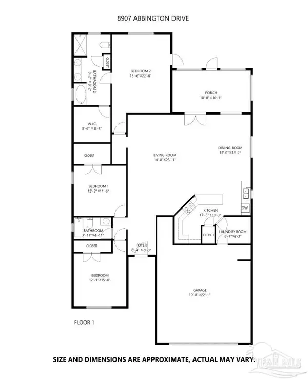 Pensacola, FL 32534,8907 Abbington Dr