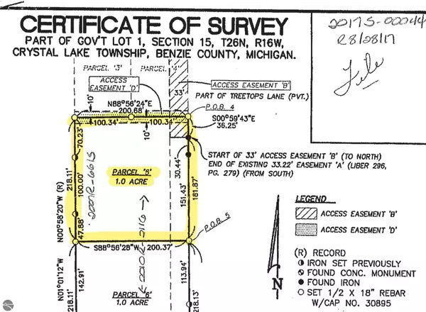 Frankfort, MI 49635,00 Treetops Lane (Private Road)