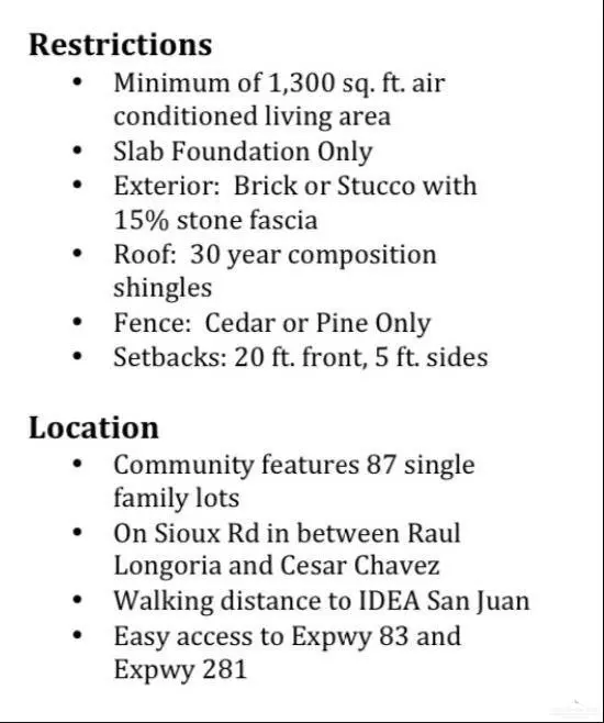 San Juan, TX 78589,408 Dakota DR