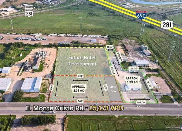 E Monte Cristo RD, Edinburg, TX 78541