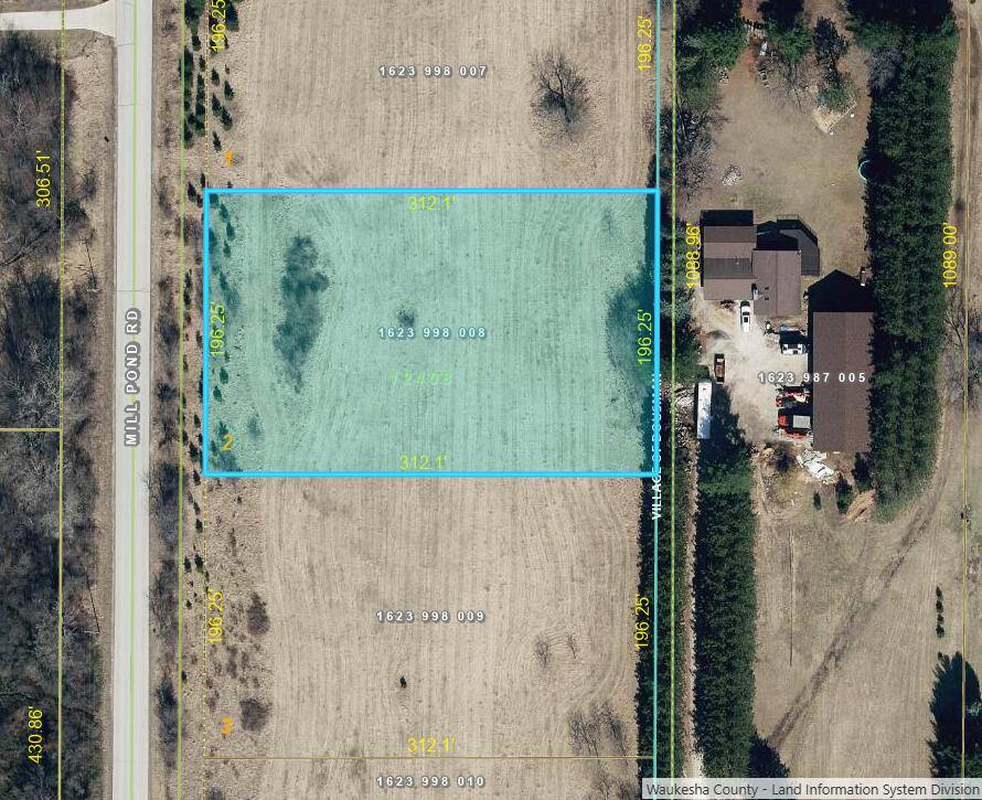 Dousman, WI 53118,Lt2 S Mill Pond
