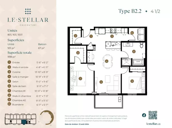 Saguenay (chicoutimi), QC G7H0V1,3160 Rue des Golfeurs #1001