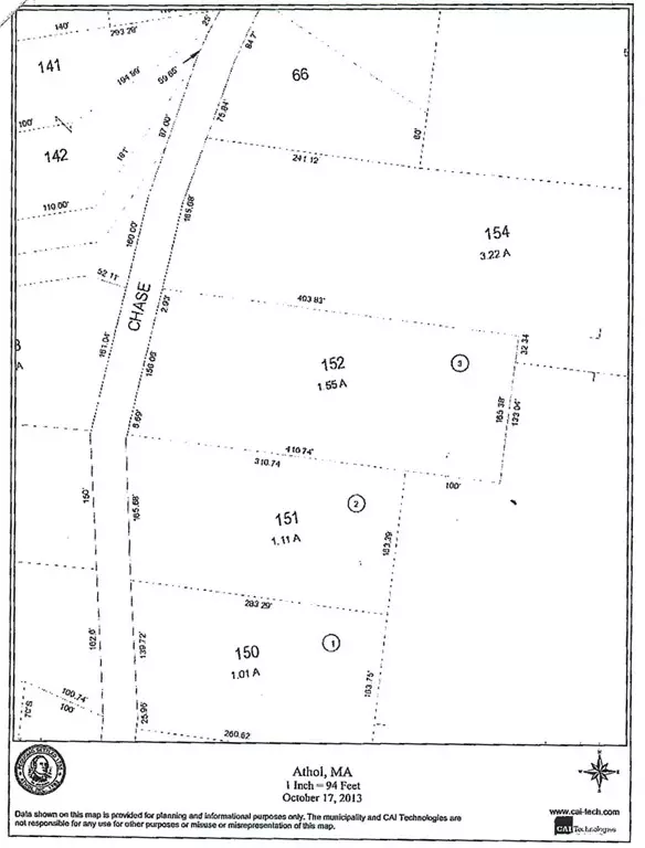 Athol, MA 01331,Lot 3 Chase Road