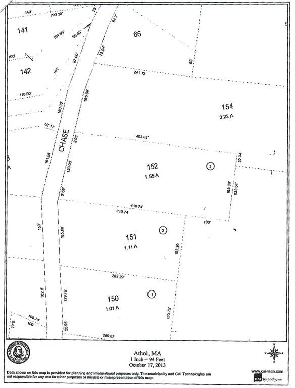 Lot 3 Chase Road, Athol, MA 01331