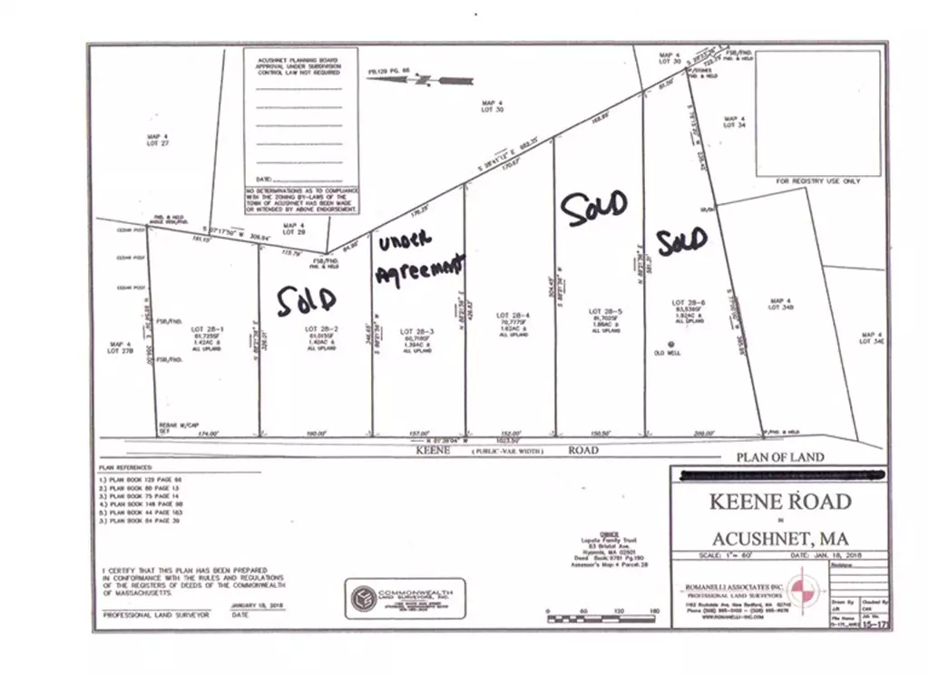 Acushnet, MA 02743,28-4 Keene Rd.