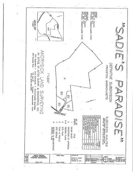 Lot 2 Paradise Place, Princeton, MA 01541