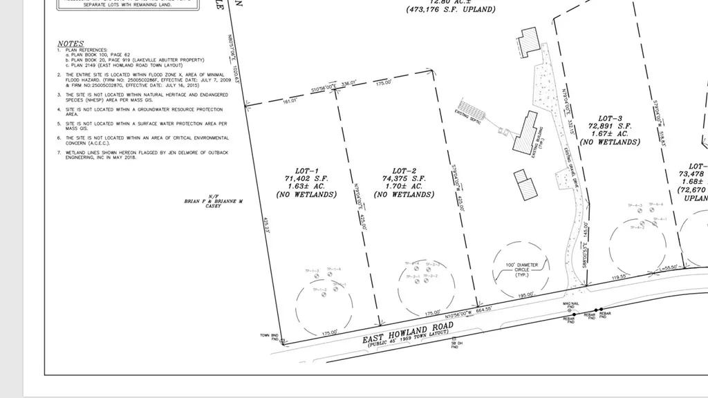 Freetown, MA 02717,46 East Howland Road Lot 2